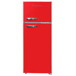 Frigidaire EFR753-RED  Frigidaire 21.5 in. Wide 7.5 cu.ft. Retro Mini Refrigerator in Red with Top Freezer