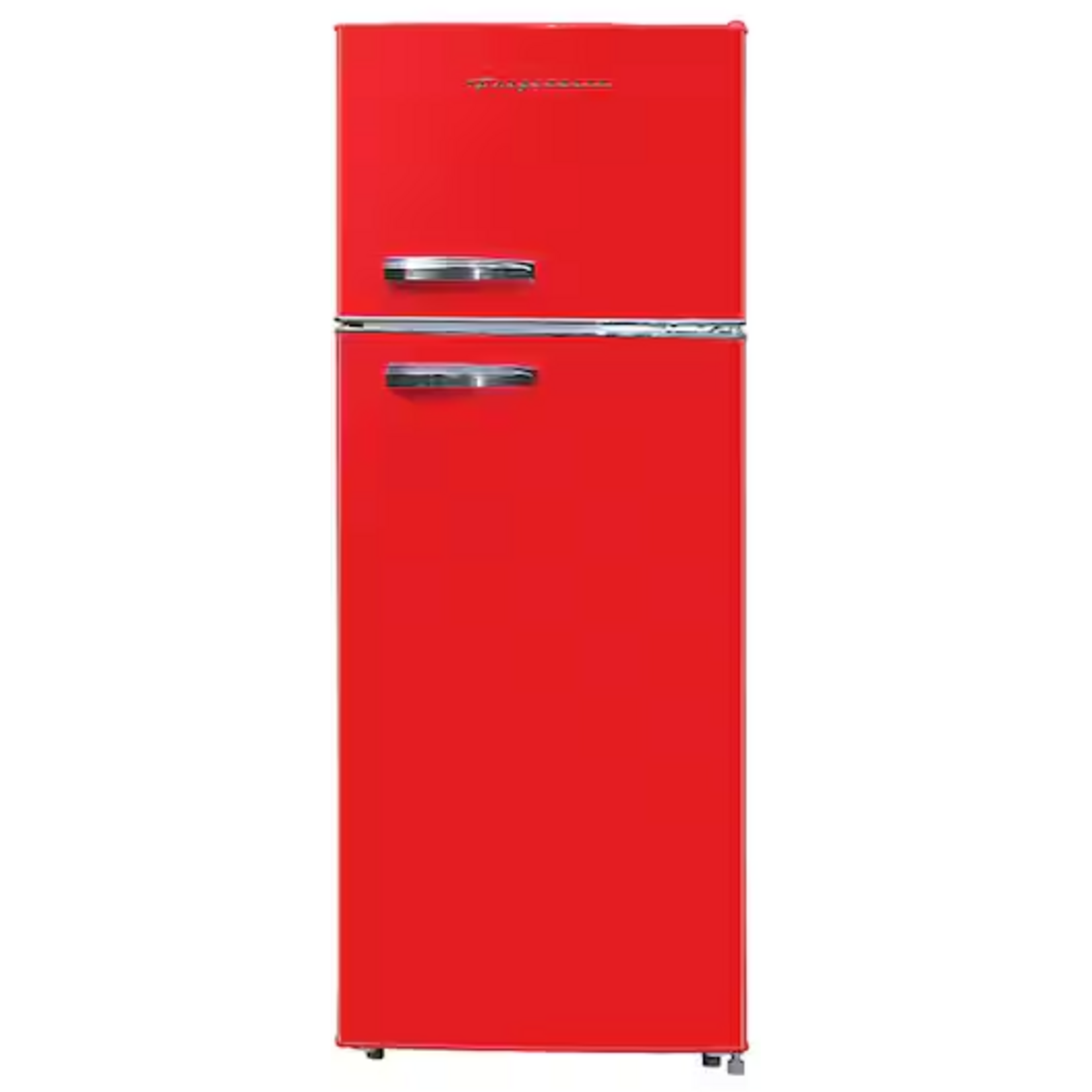 Frigidaire EFR753-RED  Frigidaire 21.5 in. Wide 7.5 cu.ft. Retro Mini Refrigerator in Red with Top Freezer