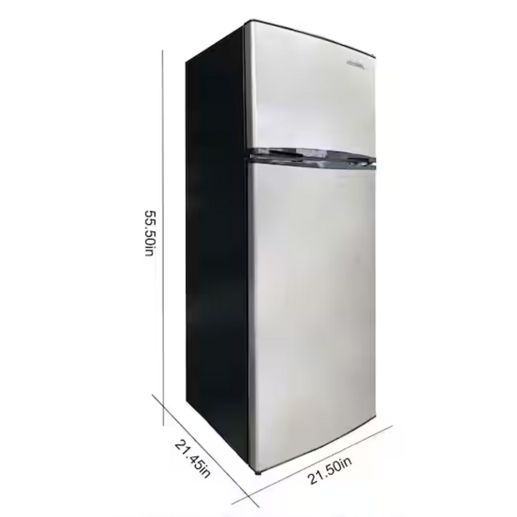 Frigidaire EFR780-6COM  7.5 cu. ft. Mini Refrigerator with Top Freezer in Stainless Look