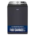 Maytag MTW7205RF  Maytag Pet Pro High Efficiency Agitator Extra Large ( 5.2-cu ft ) Top-Load Washer ( Midnight Steel )