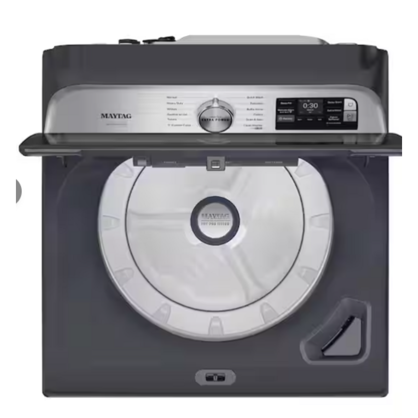 Maytag MTW7205RF  Maytag Pet Pro High Efficiency Agitator Extra Large ( 5.2-cu ft ) Top-Load Washer ( Midnight Steel )