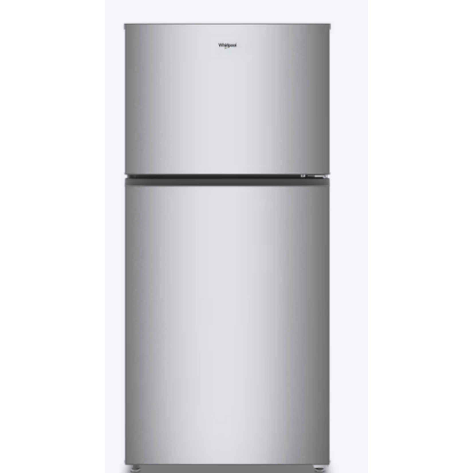 Whirlpool Whirlpool 19.3-cu ft Standard-Depth 30-in Wide Top-Freezer Refrigerator ( Fingerprint-Resistant Stainless Finish ) Garage Ready ENERGY STAR Certified