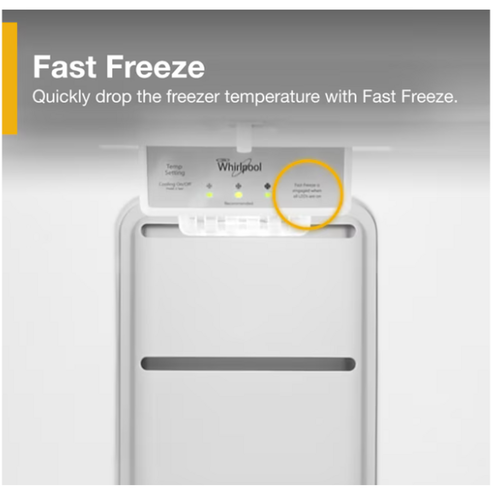 Whirlpool WZF34X18DW Whirlpool 17.7-cu ft Frost-free Upright Freezer (White)
