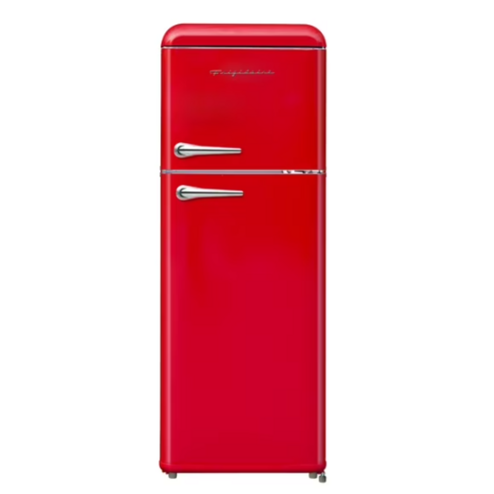 EFR756-red Shop Frigidaire 7.5 cu. ft. Retro Mini Fridge in Red with Rounded Corners and Top Freezer