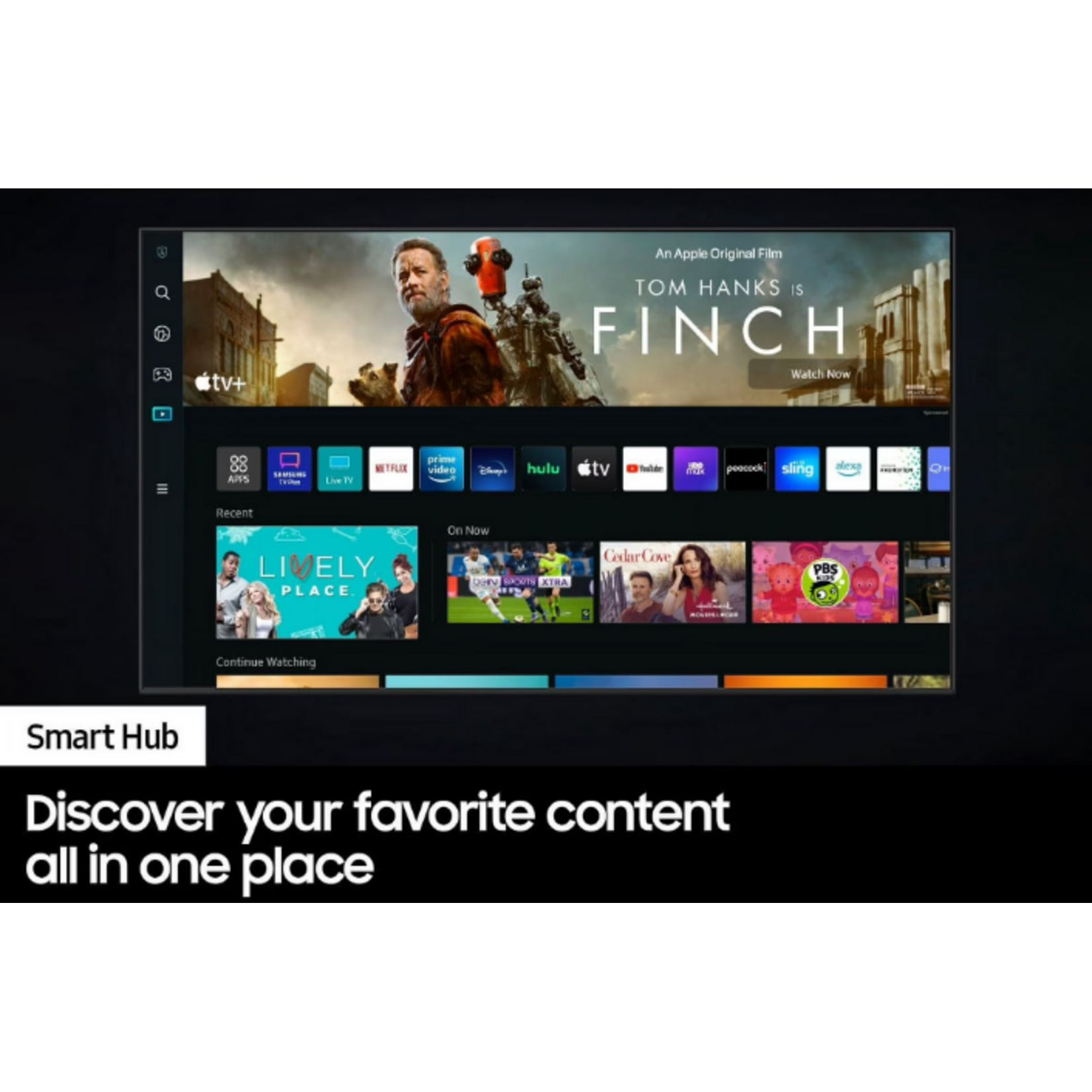 SAMSUNG #QN55LS03BAFXZA Samsung - 55” Class LS03D The Frame Series QLED 4K Smart Tizen TV