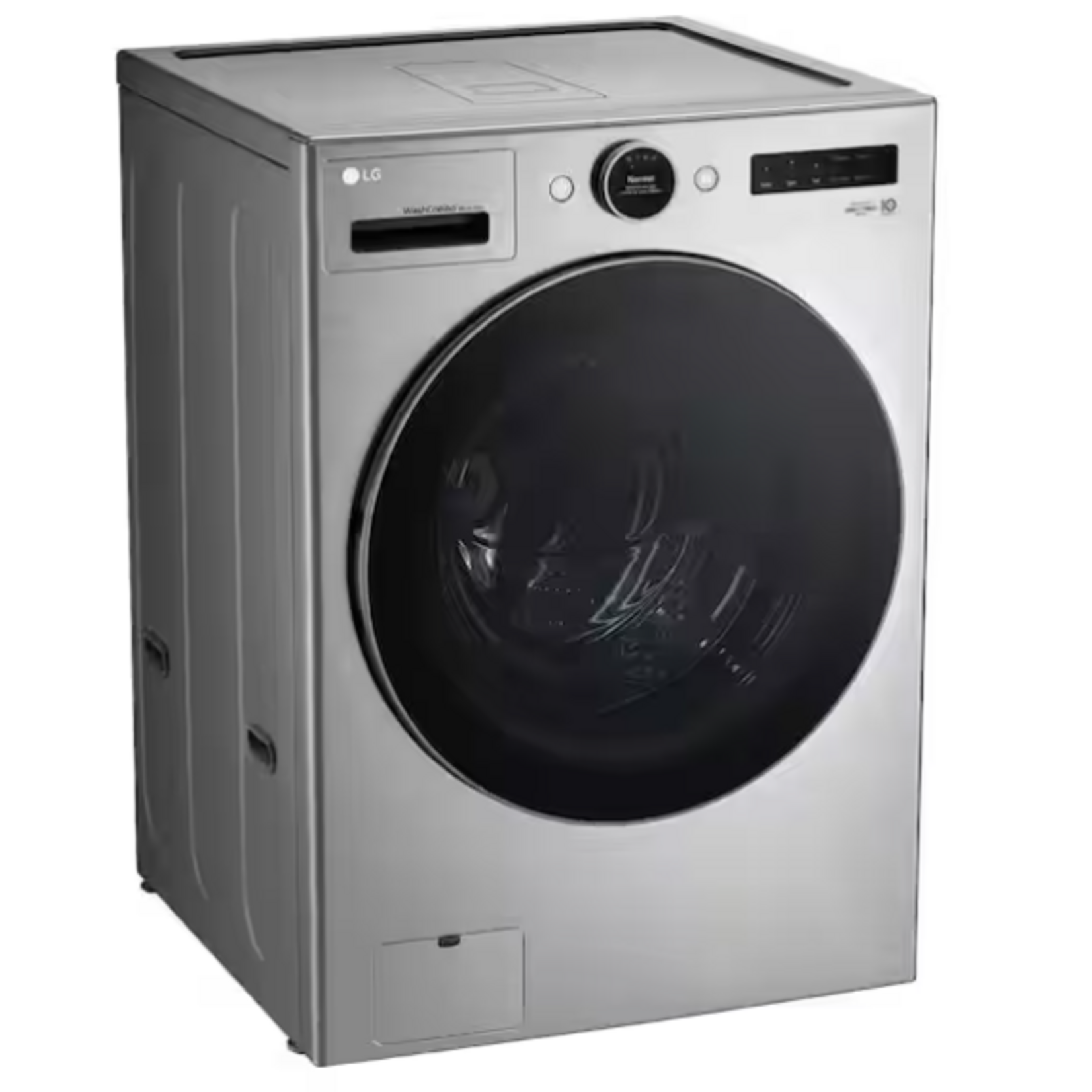 LG 5.0 cu. ft. Mega Capacity Smart Front Load Electric All-in-One Washer Dryer Combo with TurboWash 360 in Graphite Steel [one year cps warranty ]