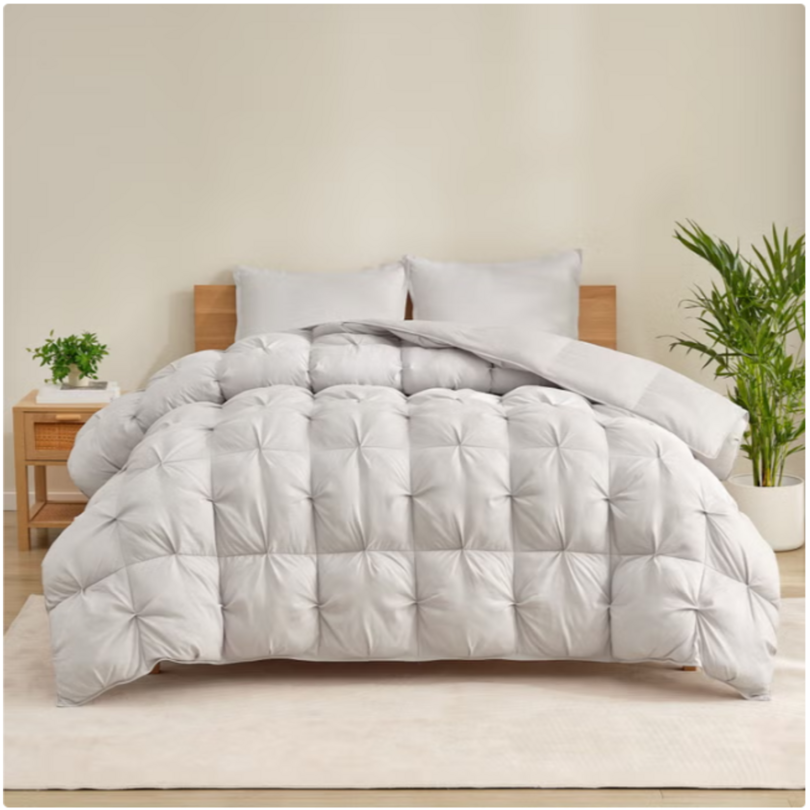 Casual Living Zuri Mega Puff 3-piece Comforter Set [ QUEEN ]