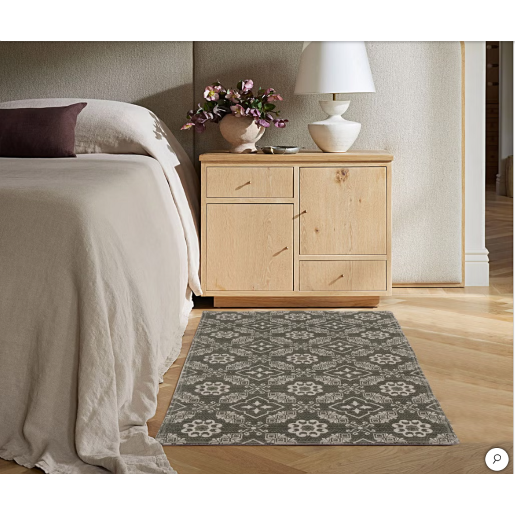 Raj Reversible Printed Accent Rug, 27” x 45”