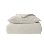 Evergrace Mini Waffle Plush Comforter 3-piece Set [QUEEN ]