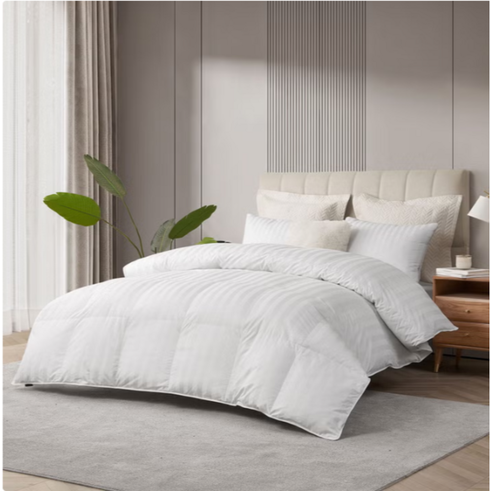 HOTEL GRAND Hotel Grand White Down Comforter [ QUEEN ]
