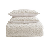 JENNNIFER ADAMS Jennifer Adams 3-piece Yarn Dyed Comforter Set [KING]
