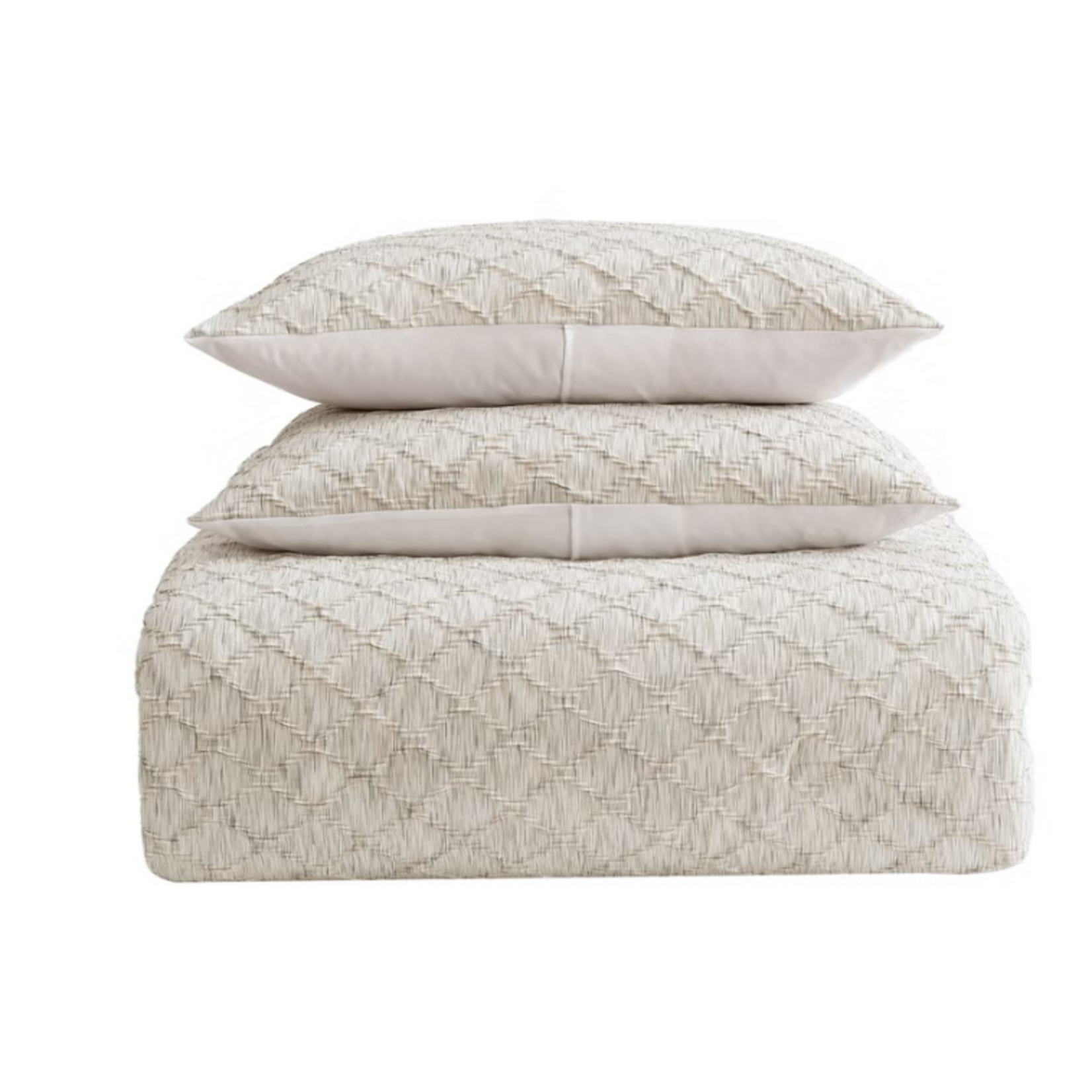 JENNNIFER ADAMS Jennifer Adams 3-piece Yarn Dyed Comforter Set [KING]