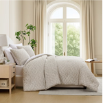 JENNNIFER ADAMS Jennifer Adams 3-piece Yarn Dyed Comforter Set [QUEEN ]