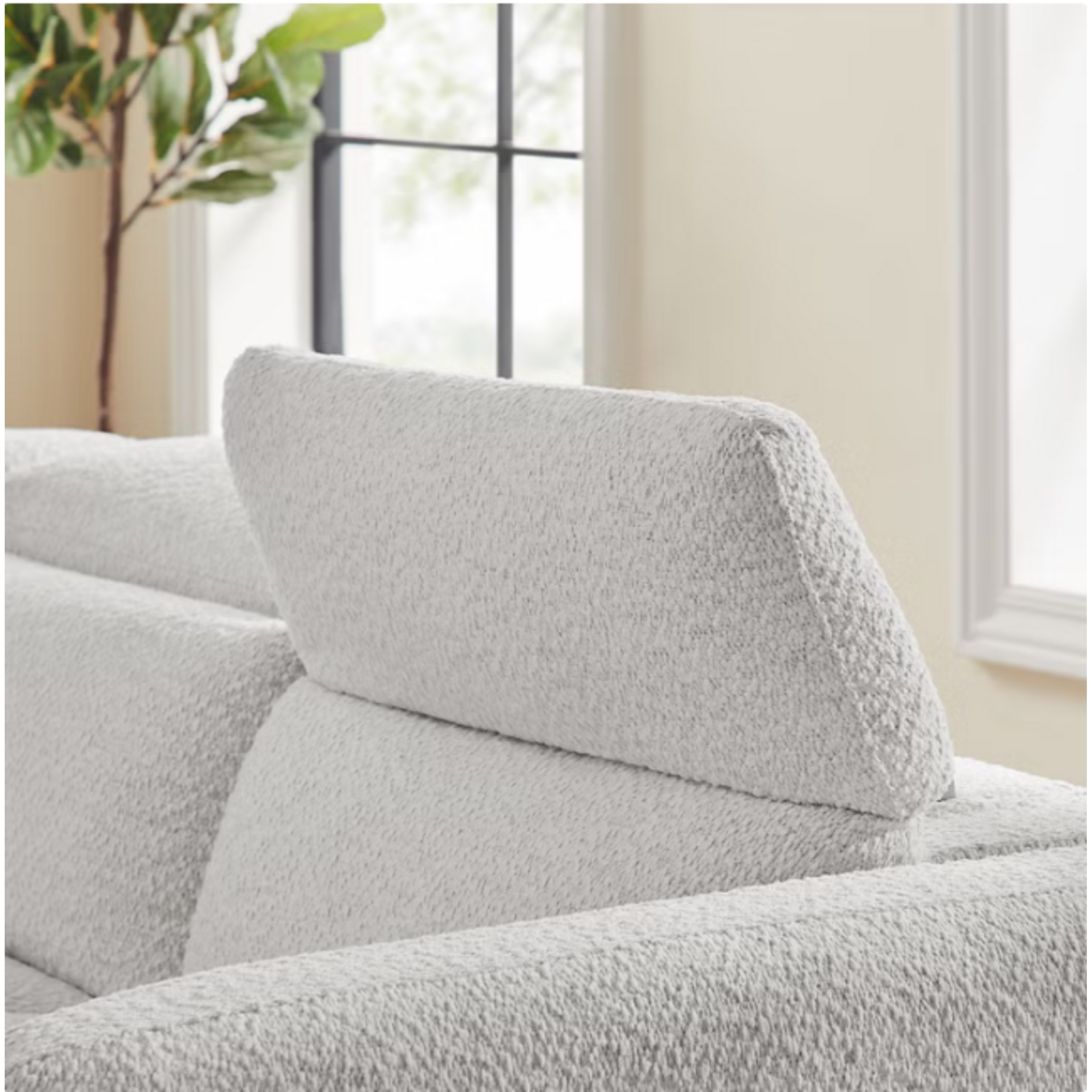 Shop Aiden & Ivy Furniture Monroe 6-piece Fabric Power Reclining Sectional with Power Headrests