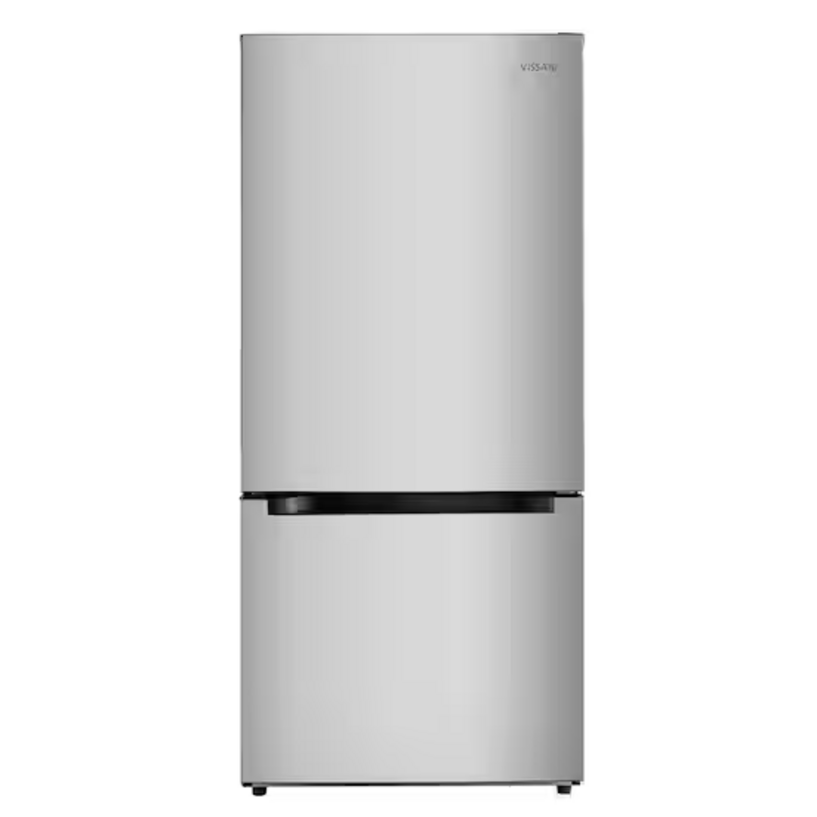 VISANI MDBF18SS 30 in. 18.7 cu. ft. Bottom Freezer Refrigerator in Fingerprint Resistant Stainless Steel, Garage Ready