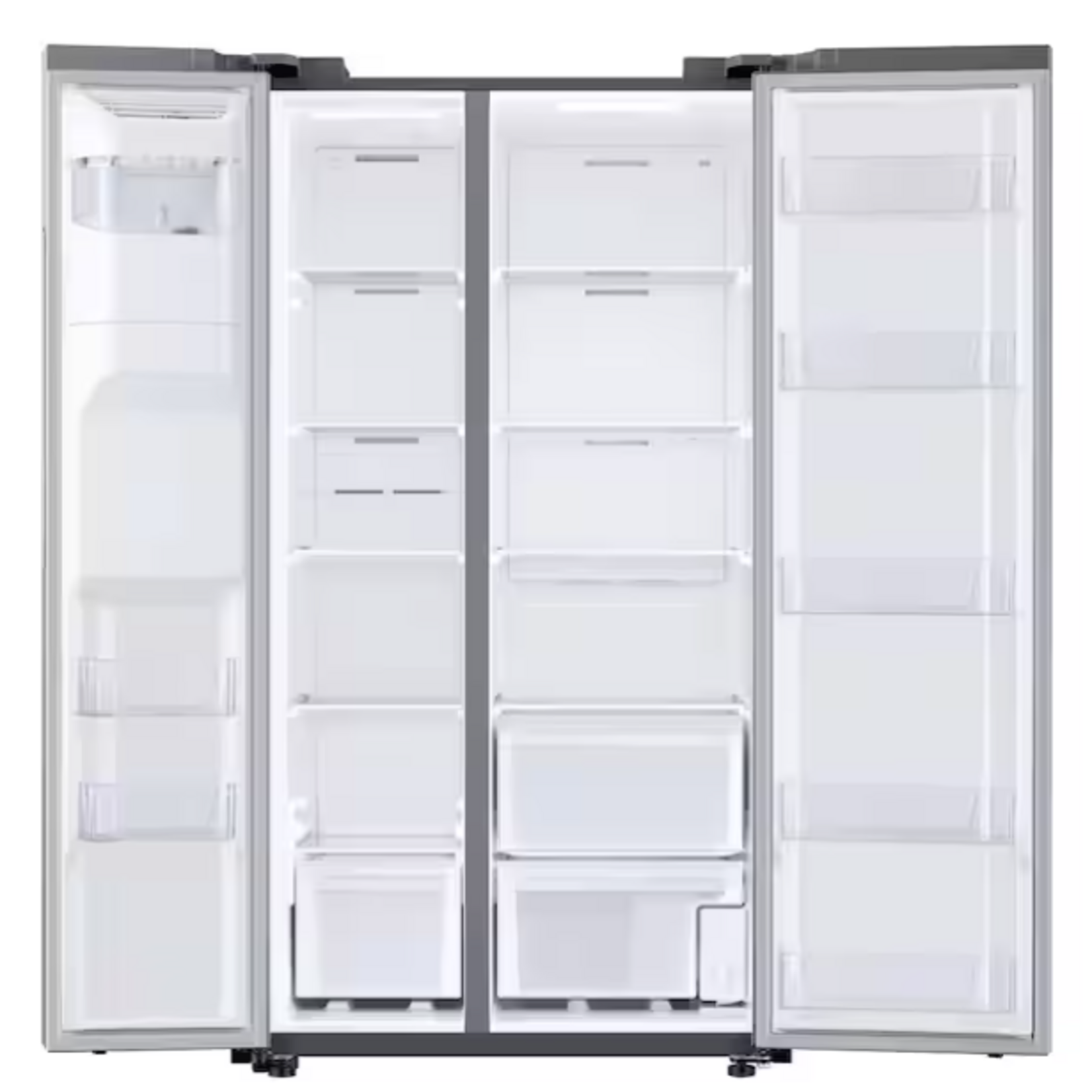 SAMSUNG RS27T5200SR Samsung 27.4 cu. ft. Side by Side Refrigerator in Fingerprint Resistant Stainless Steel