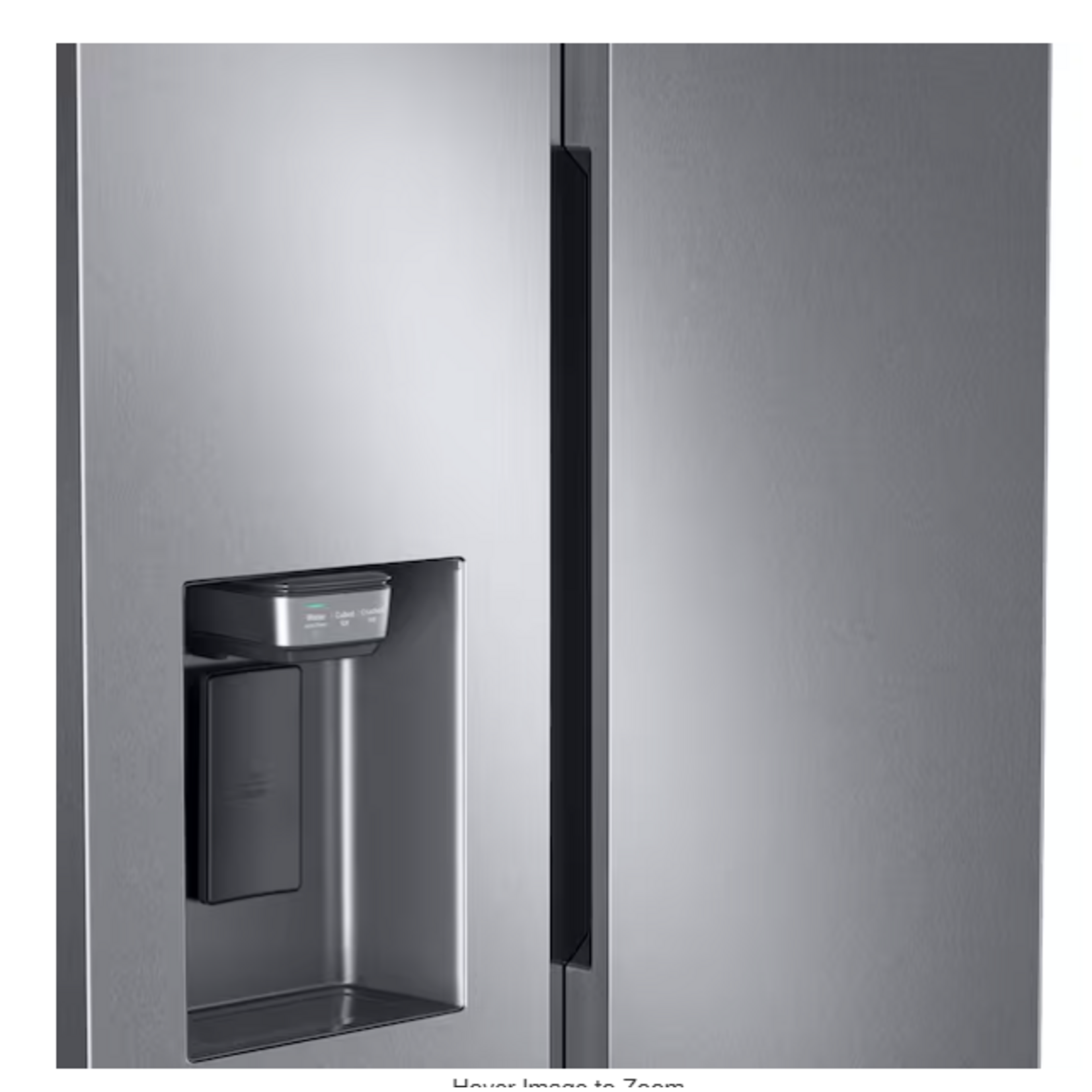 SAMSUNG RS27T5200SR Samsung 27.4 cu. ft. Side by Side Refrigerator in Fingerprint Resistant Stainless Steel