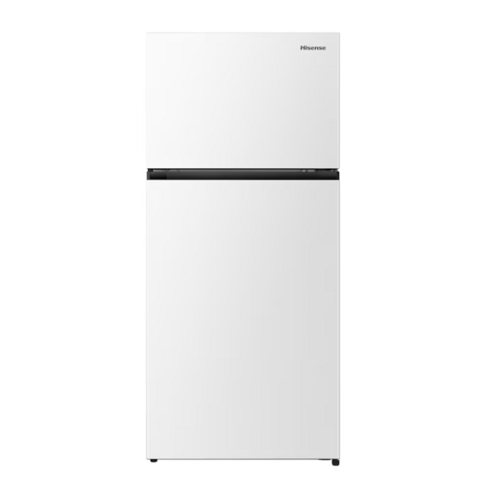 Hisense RT180N3SWEH Hisense PureSpace 18.1-cu ft Counter-Depth 30-in Wide Top-Freezer Refrigerator ( White ) Garage Ready ENERGY STAR Certified