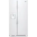 WRS321SDHW 21.4 cu. ft. Side by Side Refrigerator in White