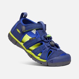 KEEN KEEN SEACAMP BLUE DEPTH CHARTREUSE (BIG KID/YOUTH)