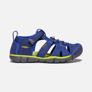 KEEN KEEN SEACAMP BLUE DEPTH CHARTREUSE (BIG KID/YOUTH)