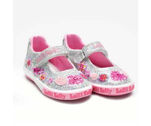 LEL LK9080 SILVER MARY JANE Kid Steps Stride Rite