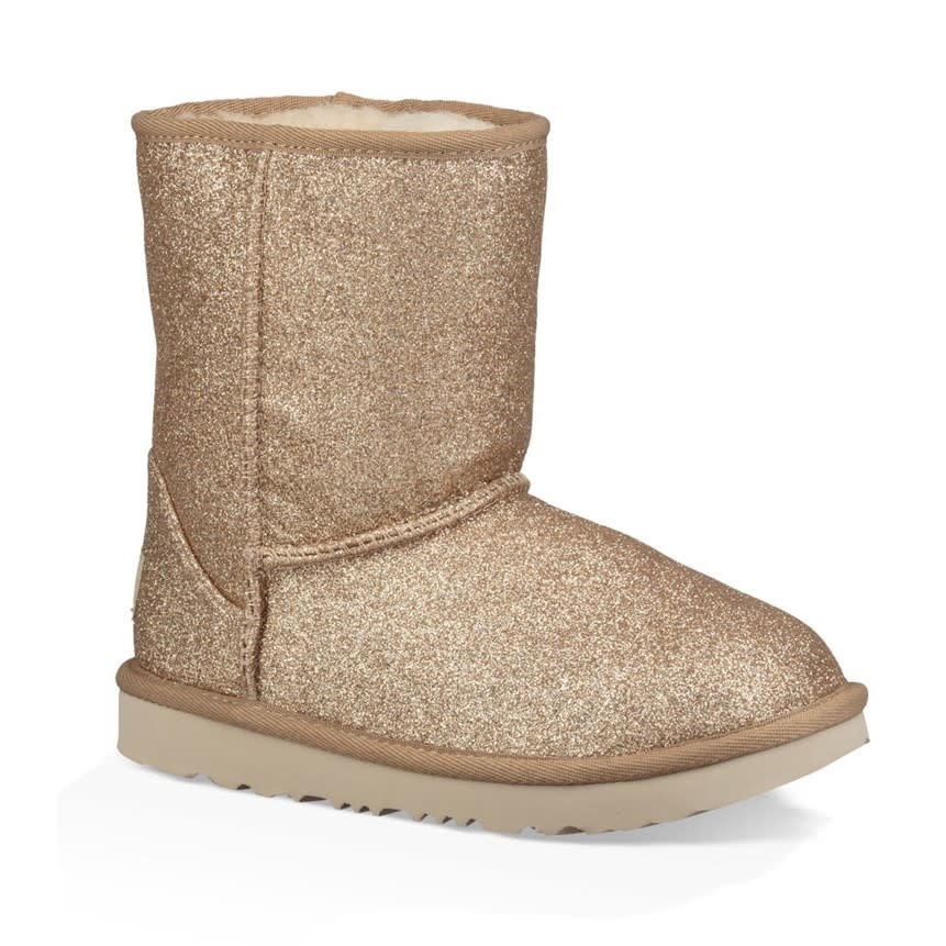 gold glitter uggs