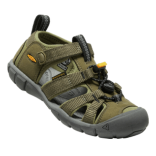 KEEN KEEN SEACAMP MILITARY OLIVE/SAFFRON (BIG KID/YOUTH)