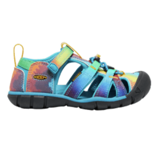 KEEN KEEN SEACAMP VIVID BLUE/ORIGINAL TIE DYE (BIG KID/YOUTH)