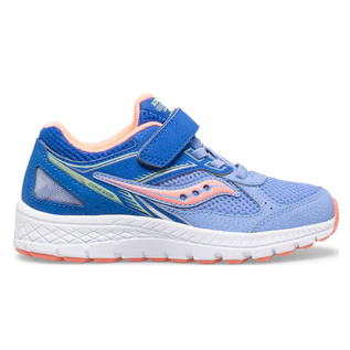 SAUCONY SAUCONY COHESION BLUE/CORAL (LITTLE KID/BIG KID)