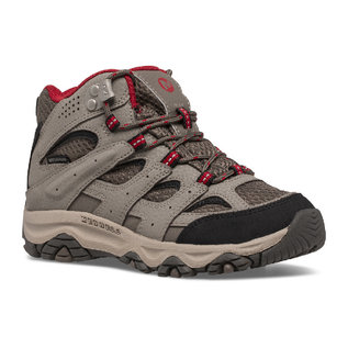 MERRELL MERRELL MOAB MID WATERPROOF BOULDER RED (BIG KID)