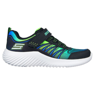 SKECHERS SKECHERS BOUNDER ZATIC BLACK/LIME (LITTLE KID/BIG KID)