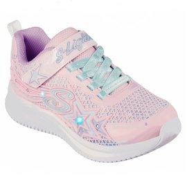 SKECHERS SKECHERS JUMPSTERS WISHFUL PINK AQUA (LITTLE KID/BIG KID)