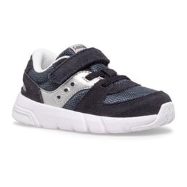 SAUCONY SAUCONY JAZZ LITE 2.0  NAVY/SILVER (LITTLE KID)