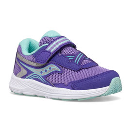 SAUCONY SAUCONY RIDE 10 JR PURPLE (LITTLE KID)