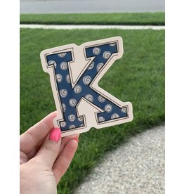 "K" Go Cats sticker