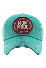 Mom Mode Hat Teal