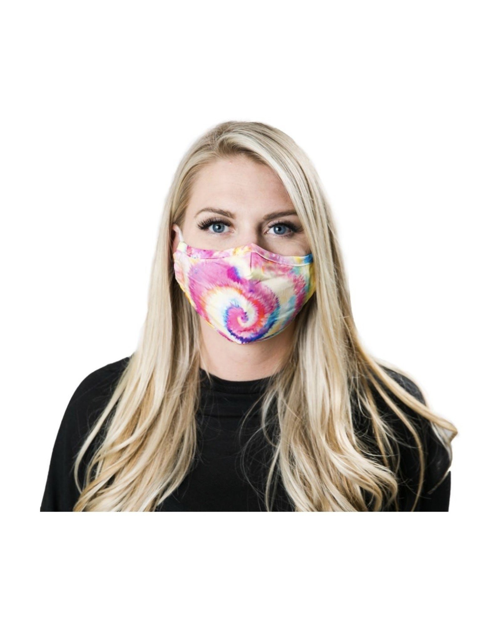 Rainbow Tie Dye Adult Masks