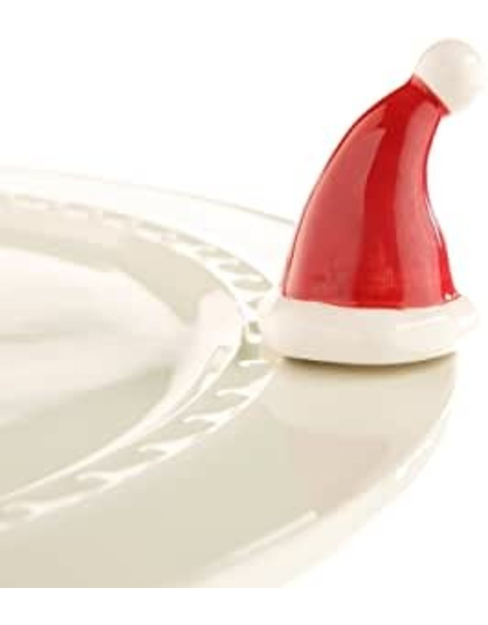 santa stops here (santa hat )
