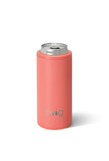 Matte Coral Skinny can