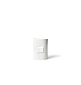 Stone Small Dot Mini Oval Vase