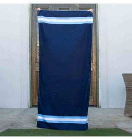 Navy/Blue micro fiber towel