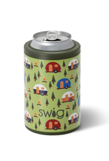 Happy camper can & bottle swig