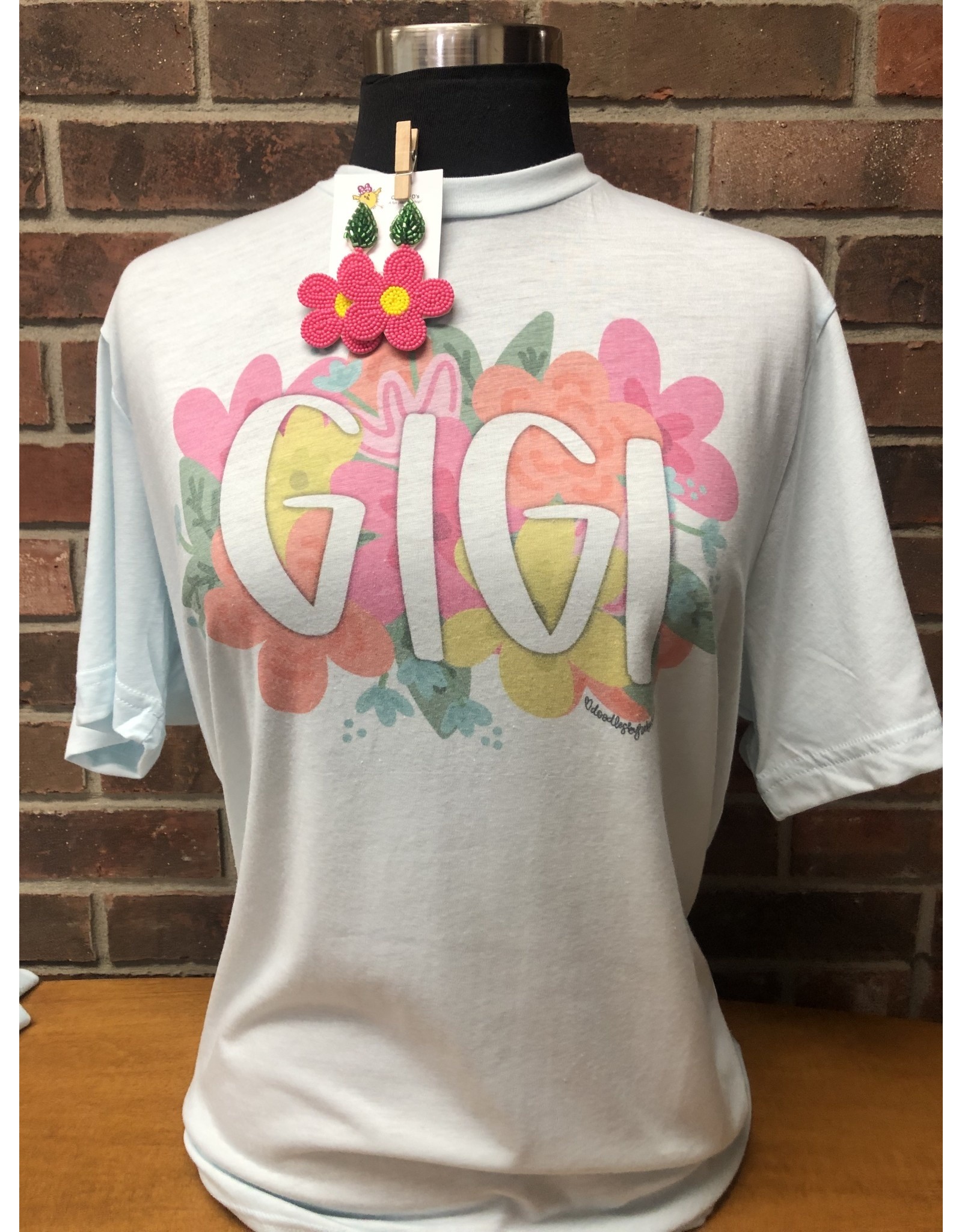 Doodles Flowers  Gigi T-Shirt