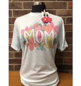 Doodles Flowers Mom T-Shirt