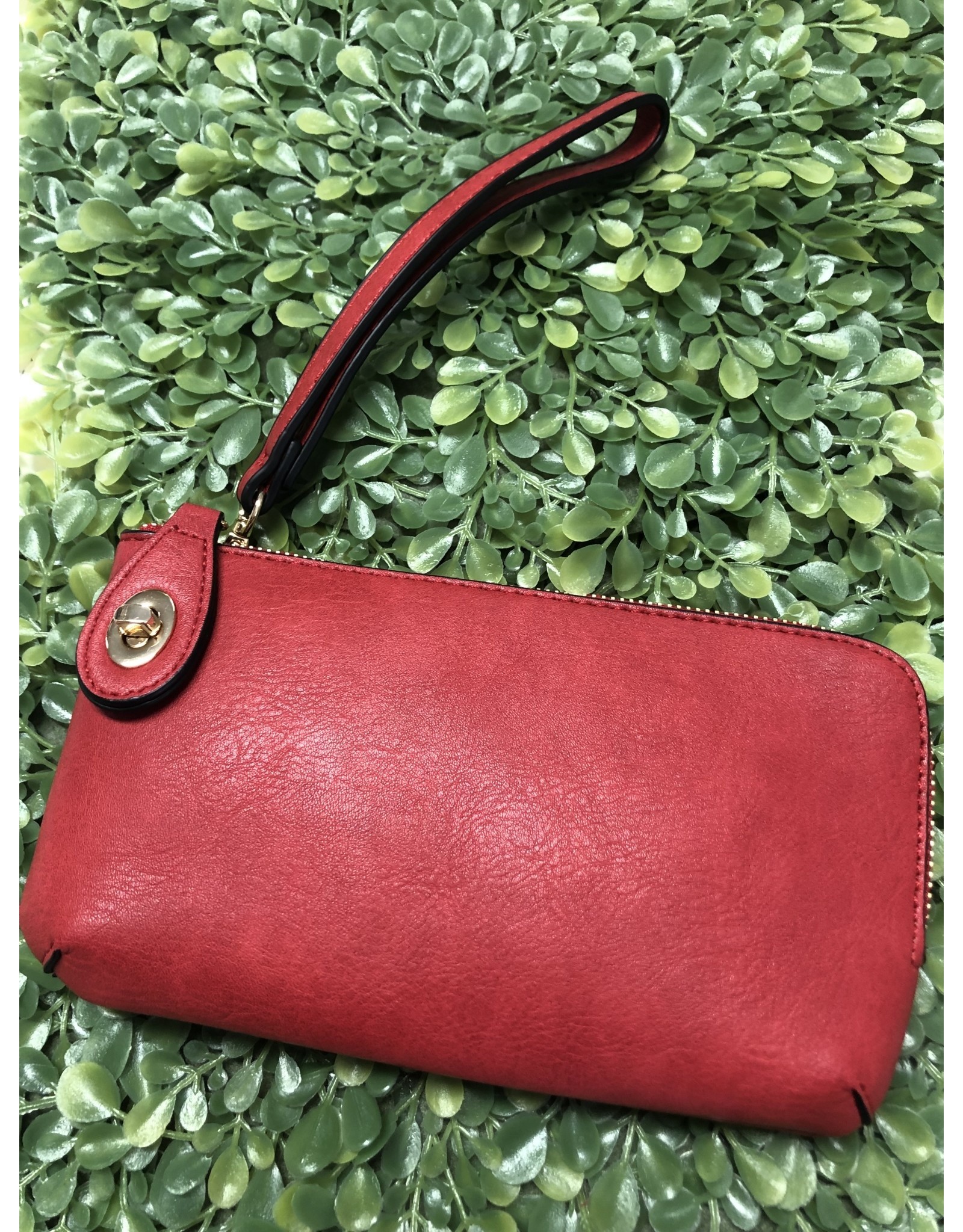 Turn Key Wristlet / Red