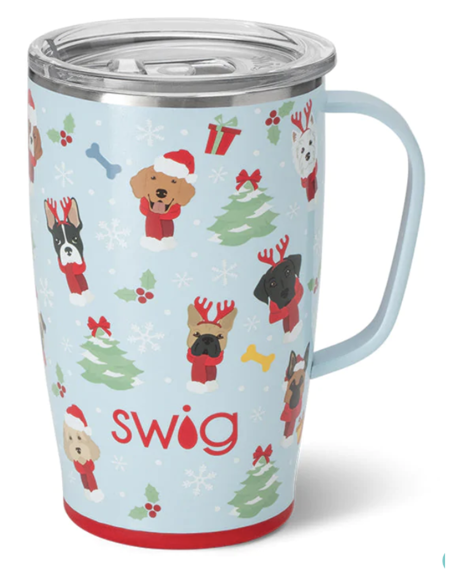 Swig Santa Paws Travel Mug (18 oz)