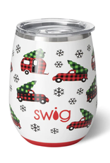 Swig Home Fir the Holidays Wine Cup (14oz)
