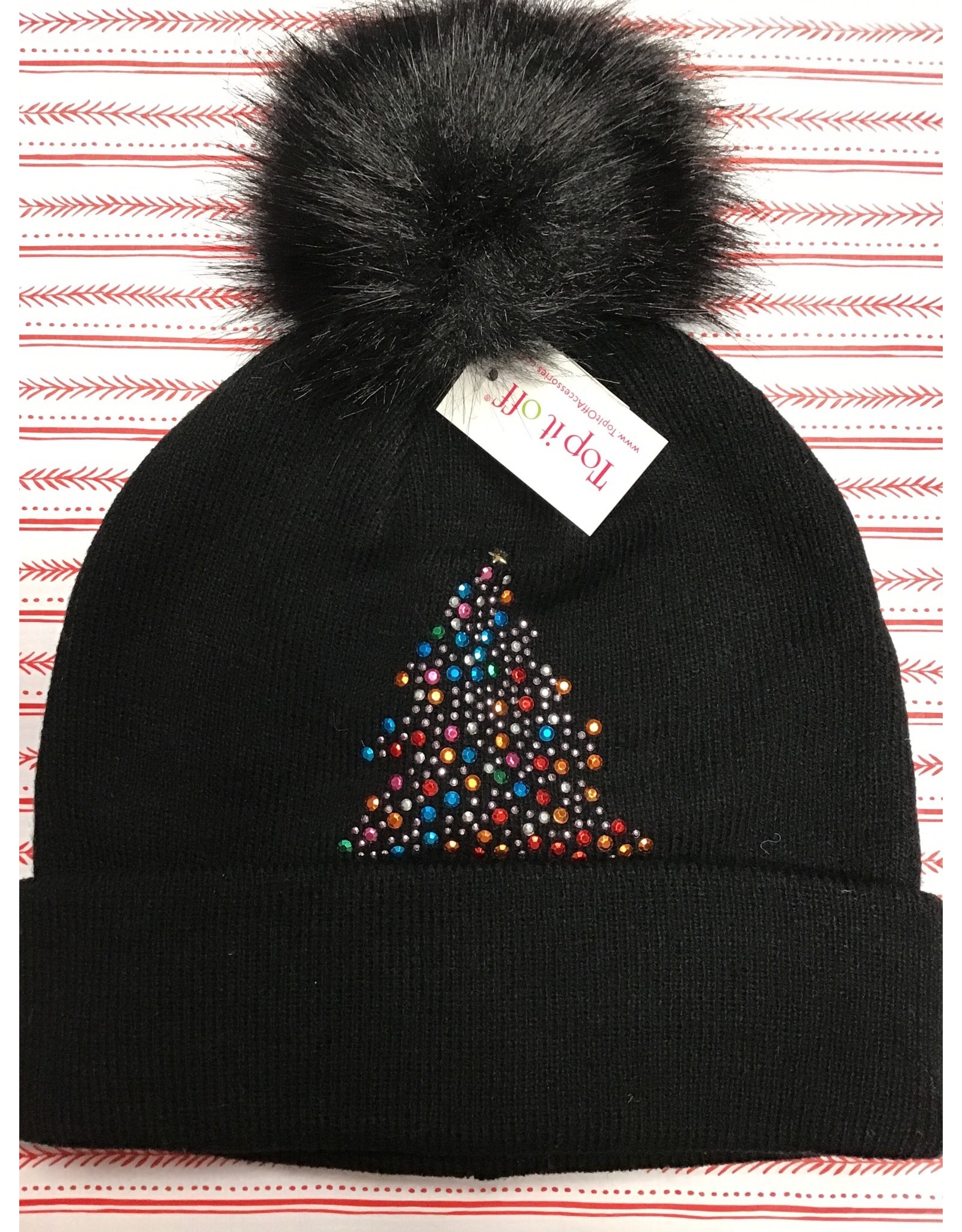 Christmas Tree Hat(Multi Jewel)