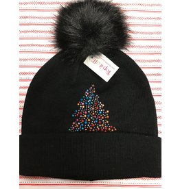 Christmas Tree Hat(Multi Jewel)
